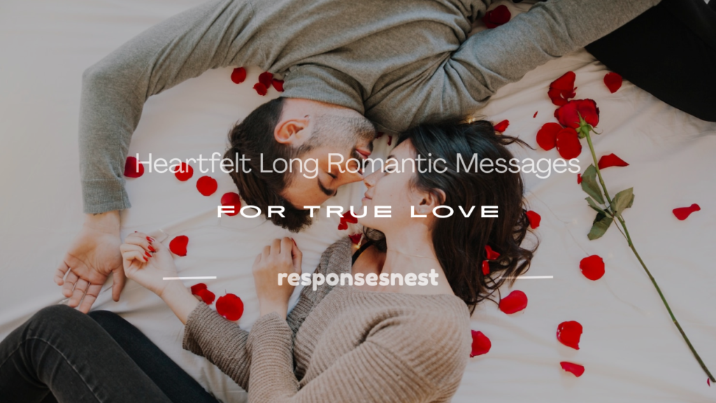 long romantic messages