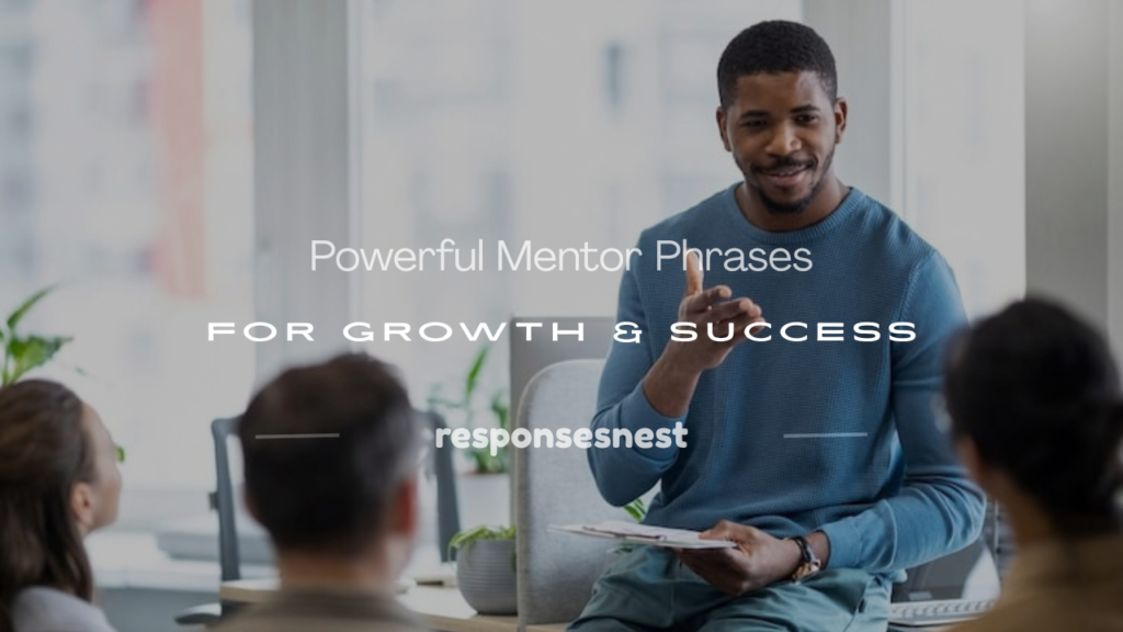 mentor phrases