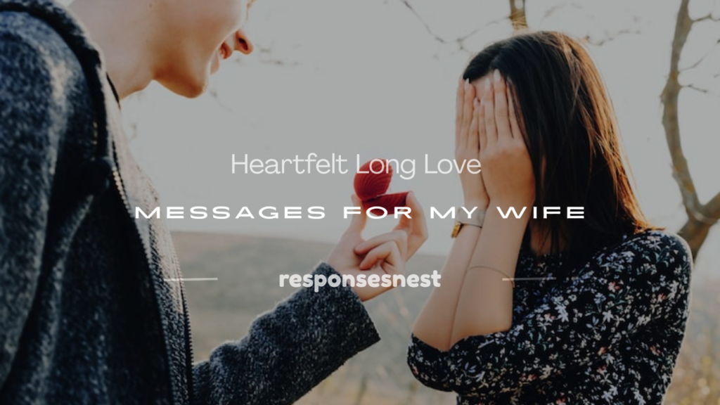 long love messages for my wife