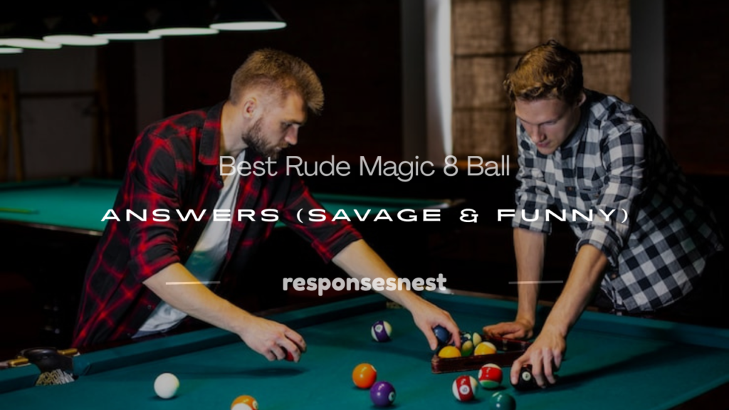 rude magic 8 ball answers
