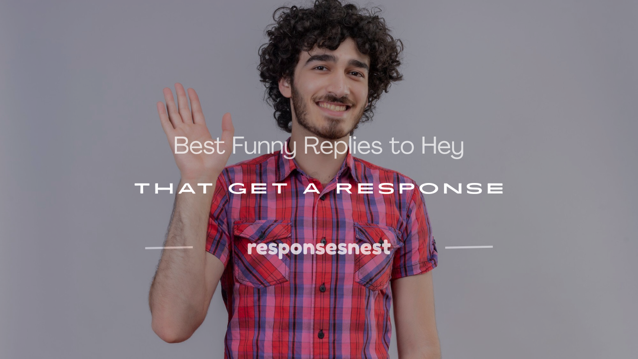 funny replies to hey