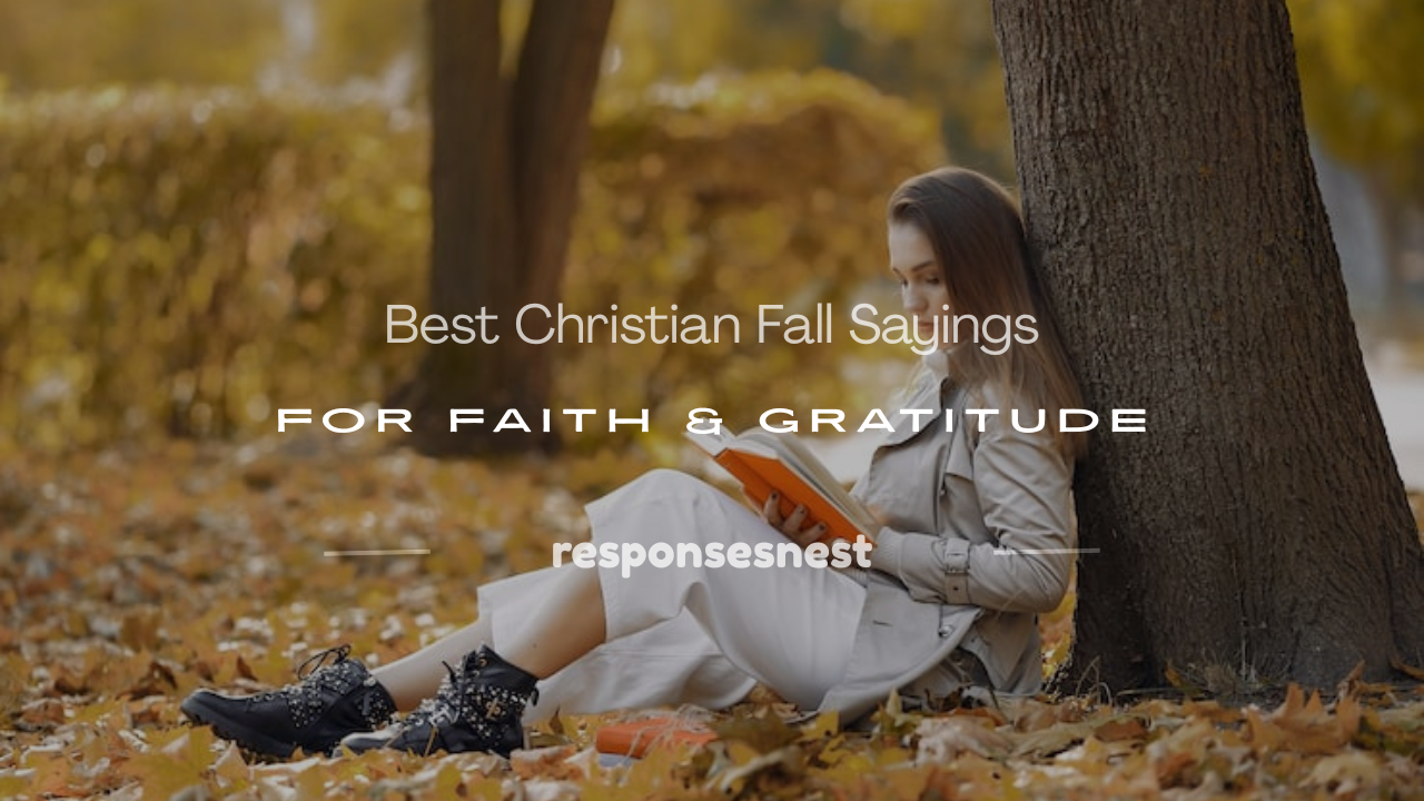 christian fall sayings