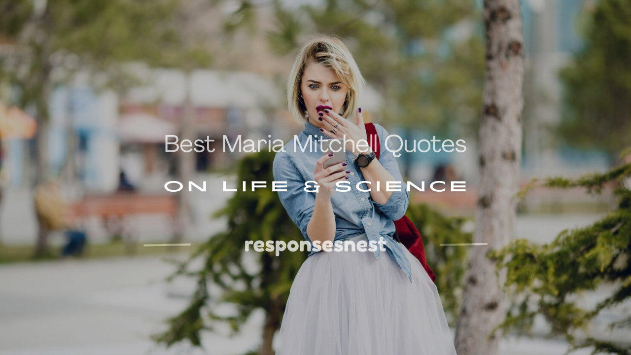 maria mitchell quotes