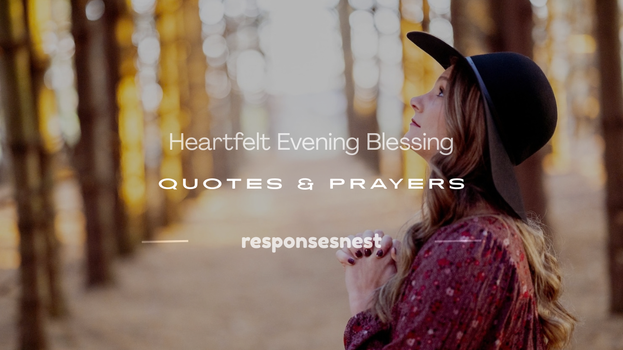 evening blessing quotes